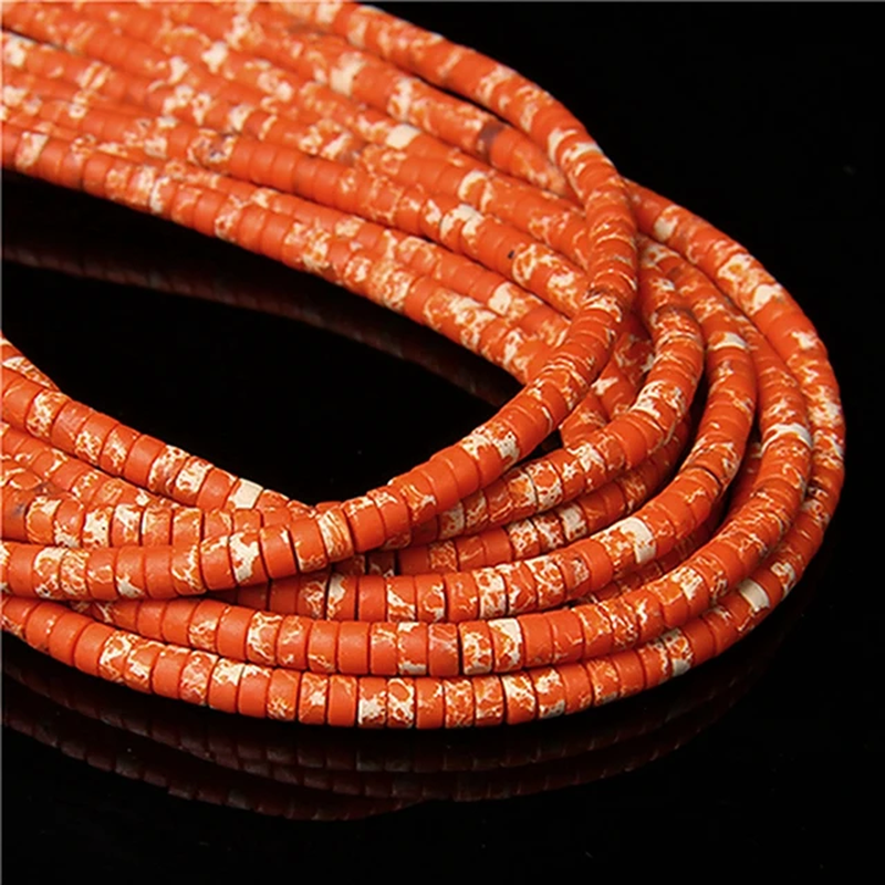 Miniaturbild: Natural Turquoises Bead Blue Rondelle Cube Shape Loose Gemstone Bead for Jewelry