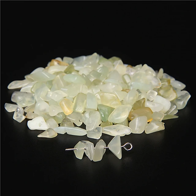 الصورة المصغرة: Natural Stone Chip Bead 5-8Mm Turquoise Malachite Irregular Gravel Bead Jewelry 