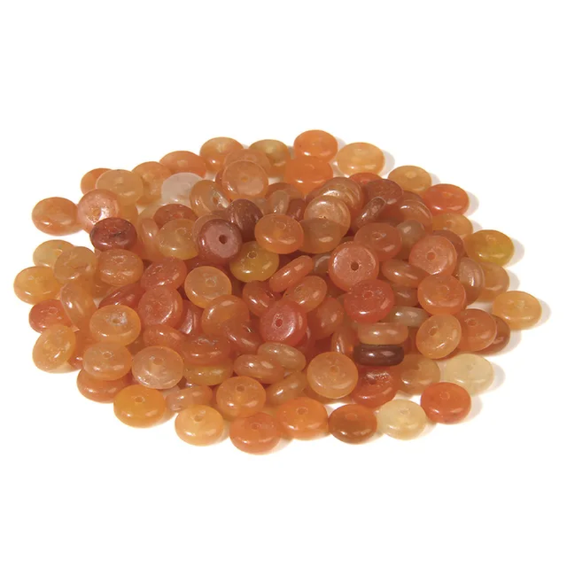 Miniaturbild: 2*6MM Natural Gemstone Beads Agates Tiger Eye Jades Heishi Flat Clips Loose Bead