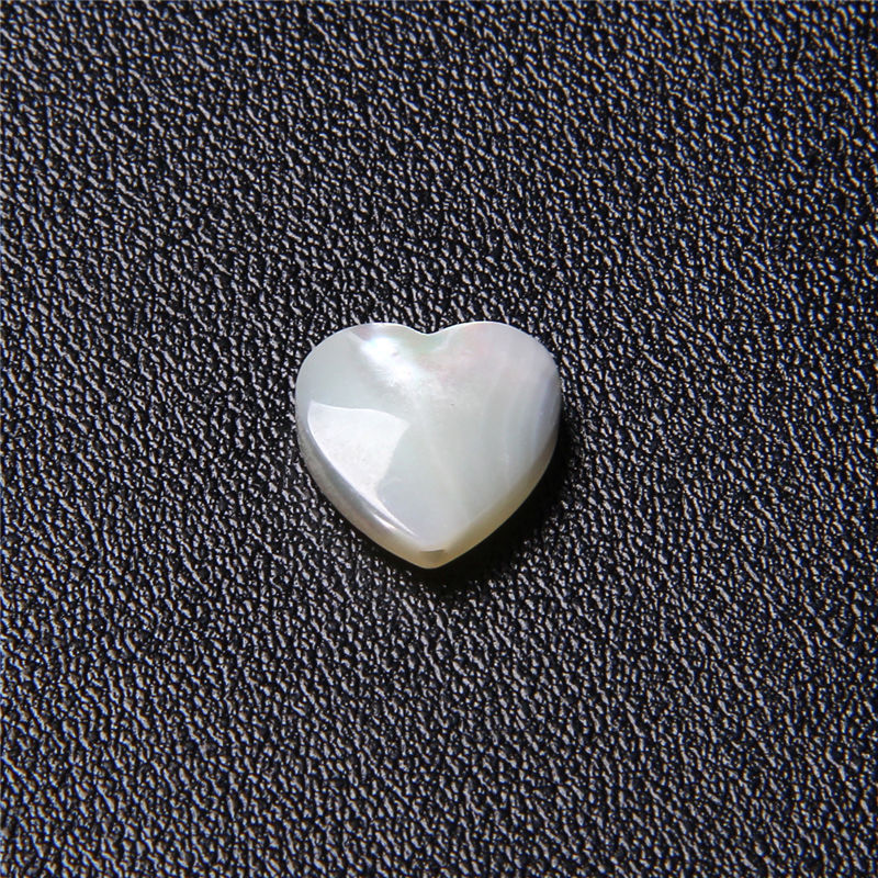 Miniature : Natural Letter Pearl Shell Bead 26 Capital Letter White Drilled Seashell 