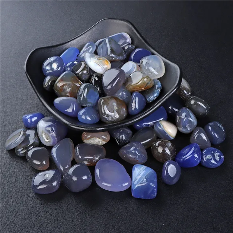 Miniature : Natural Amethysts Agates Gravel Irregular Shape Smooth Minerals Healing Stone 