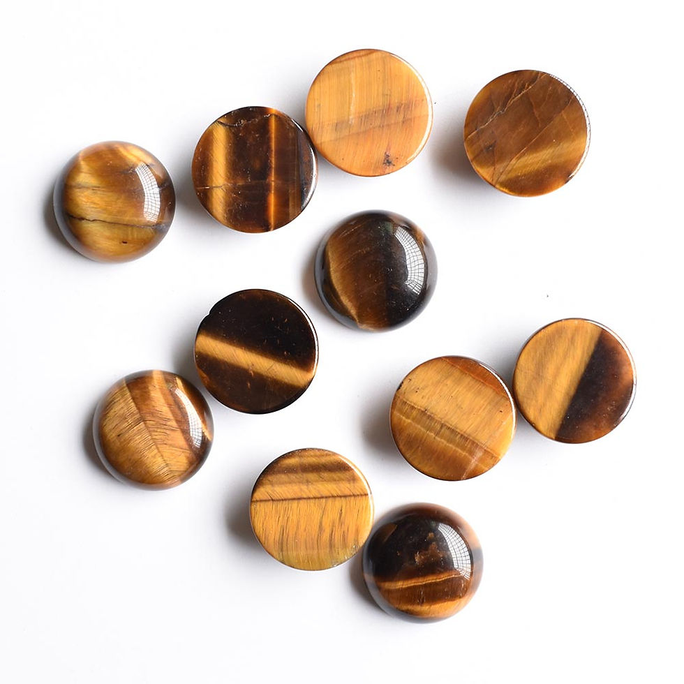 Miniaturbild: Wholesale 50pcs/lot natural mix round cabochon stone beads 16mm for jewelry 