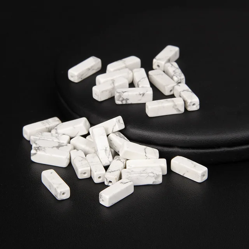 Miniaturbild: 13X4Mm Imperial Agates Spacer Beads Flat Rectangle Tube Natural Stone Loose Bead