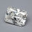 الصورة المصغرة: Real Moissanite Loose Stone Radiant Cut D Color VVS1 Pass Diamond Tester wth GRA