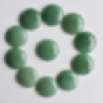 Thumbnail: Wholesale 10pcs/lot hight quality natural stone mixed round cabochon bead 30mm 