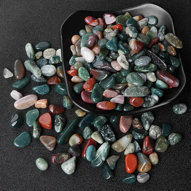 Miniaturbild: 20/50/100G Natural Ore Minerals Stone Gravel 5-8MM Gemstone Chips Home Decor 