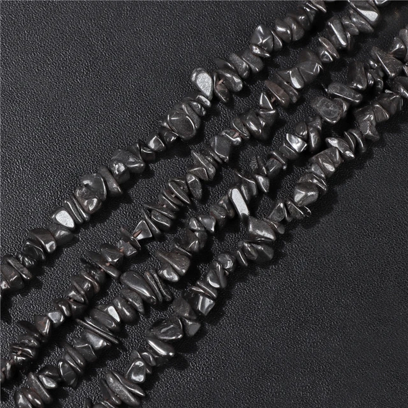 Miniaturbild: 3-5Mm Mixed Natural Irregular Chip Gemstone Beads Citrine Agate Gravel Bead 
