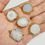 Miniatura: 2pcs Natural Druzy Agate Connectors – Irregular Quartz Pendants for DIY