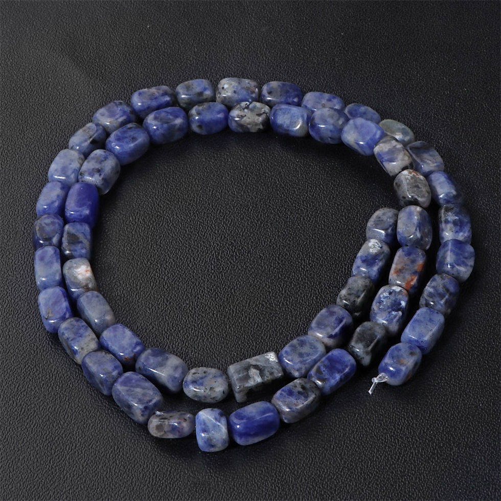 Miniaturbild: 6x4mm Natural Gemstone Beads Tube Rectangle Stone Loose Bead For Jewelry Making