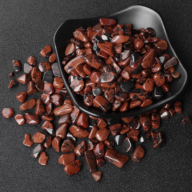 Miniaturbild: 20/50/100G Natural Ore Minerals Stone Gravel 5-8MM Gemstone Chips Home Decor 
