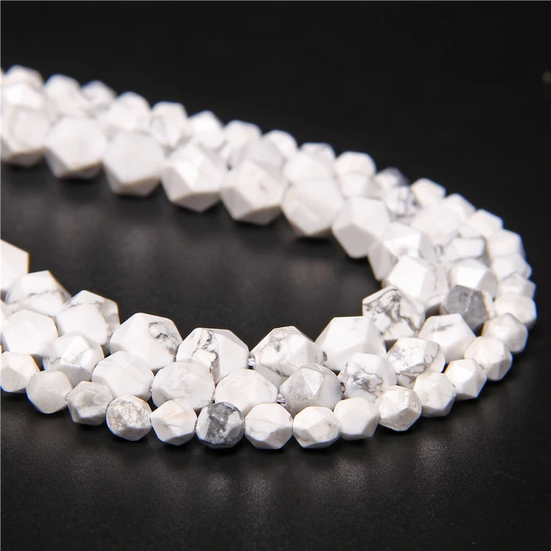 Thumbnail: Natural Aquamarine Faceted Gemstone Bead 8MM Apatite Amethyst Loose Beads Charm 