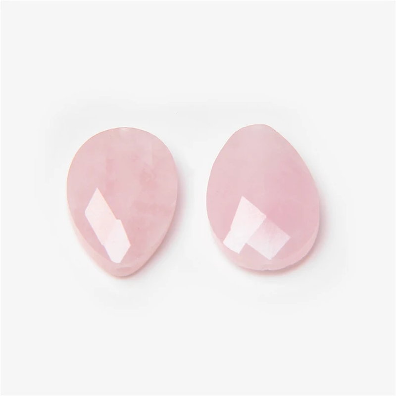 الصورة المصغرة: Natural Faceted Stone Beads Water Drop Malachite Quartz Kambaba Bracelet Earring