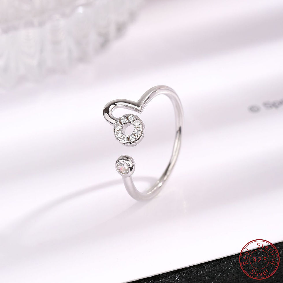 Miniature : 925 sterling silver zircon ring in USA versatile,fashion,minimalist & niche ring