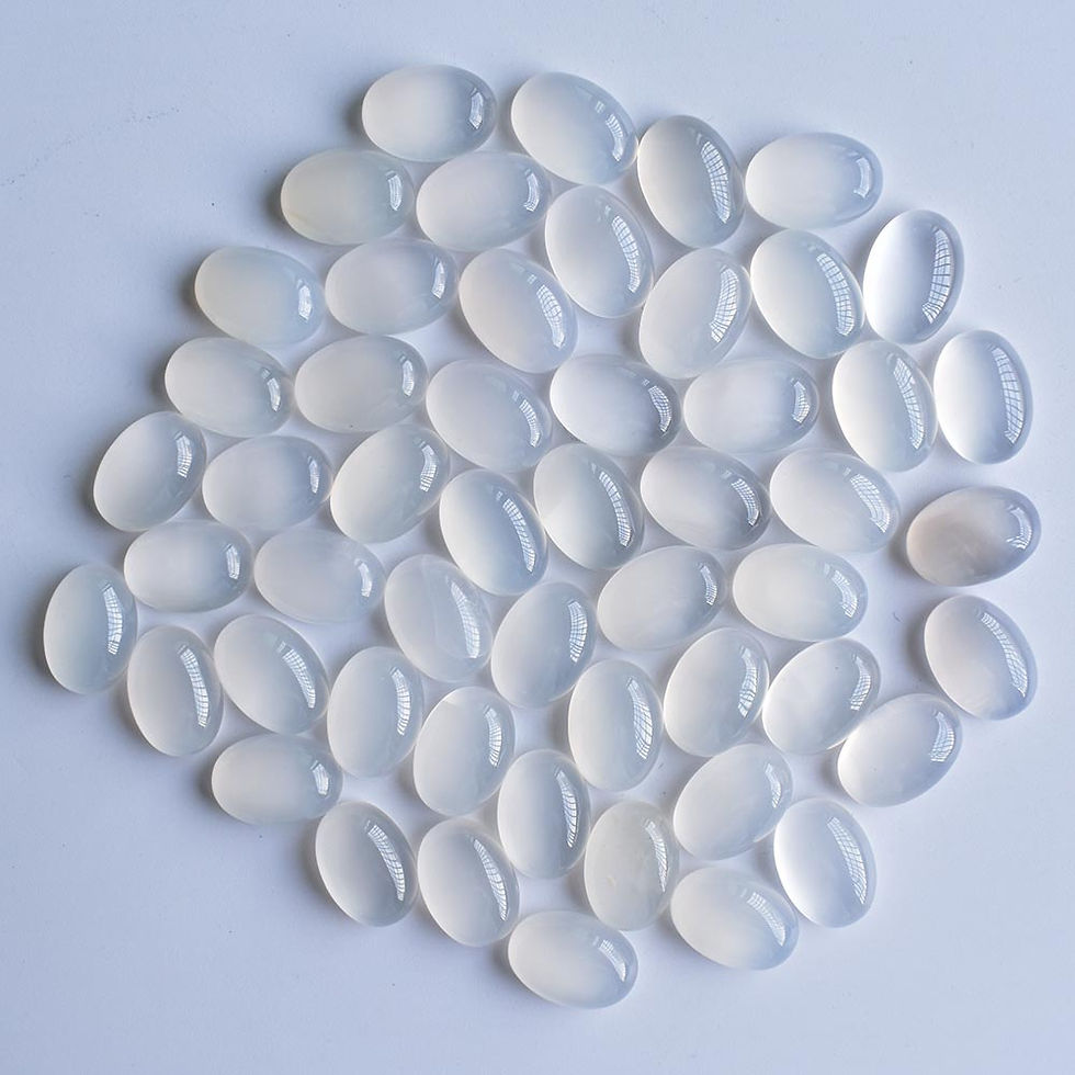 Miniaturbild: Mixed natural gemstone Oval CABOCHON tiger eye opal 10x14mm wholesale 50pcs 