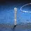 Miniaturbild: Real 0.24cttw 2mm Full Moissanite Pendant Necklace for Women S925 Silver Pass Di