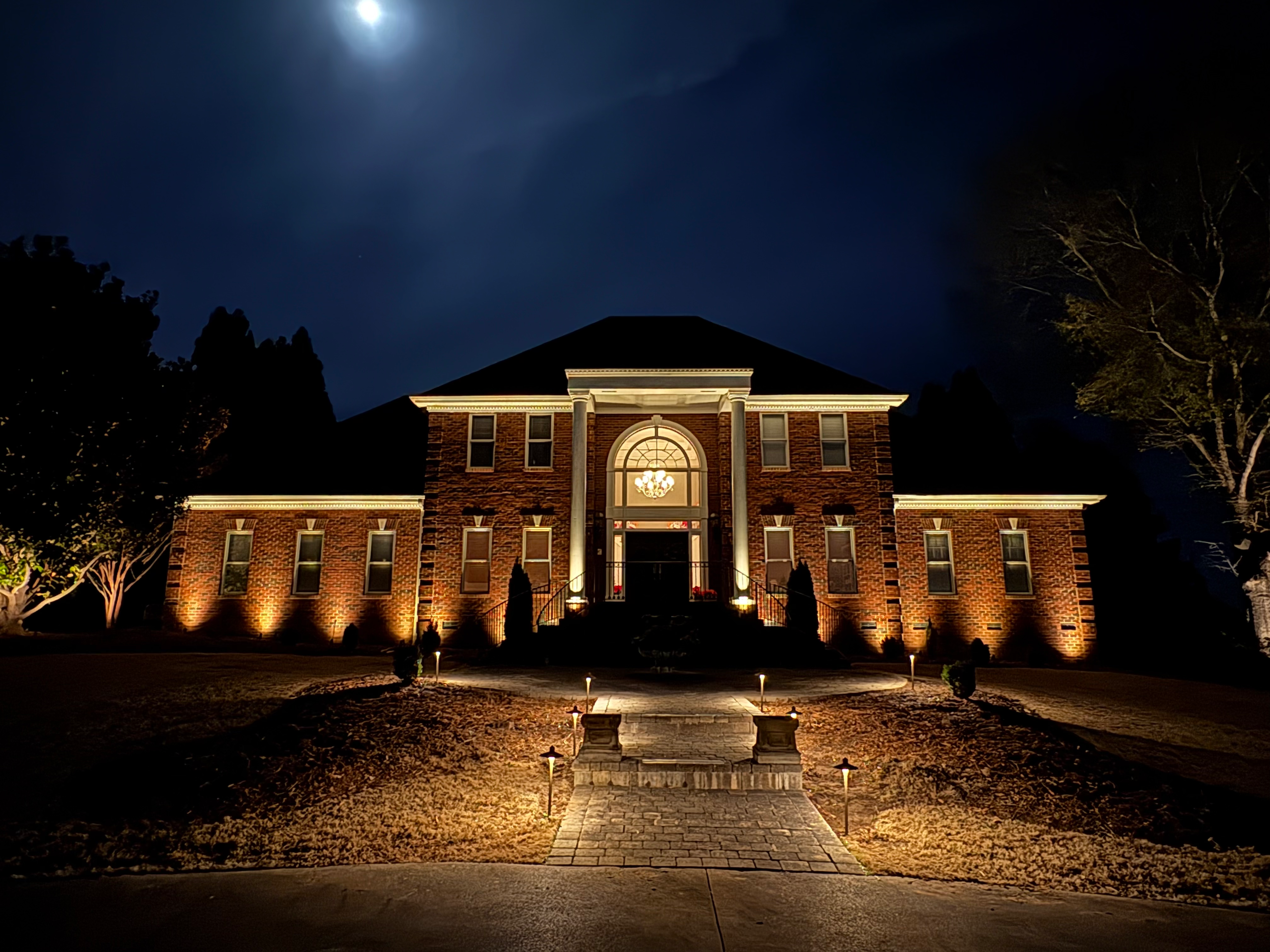 Five Forks SC landscape lighting