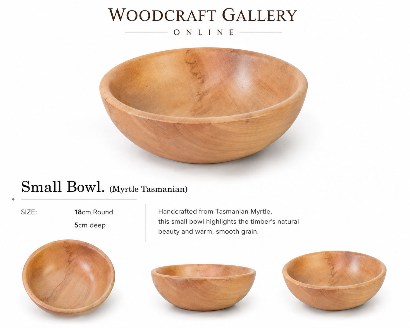 Small Bowl. (Myrtle Tasmanian)