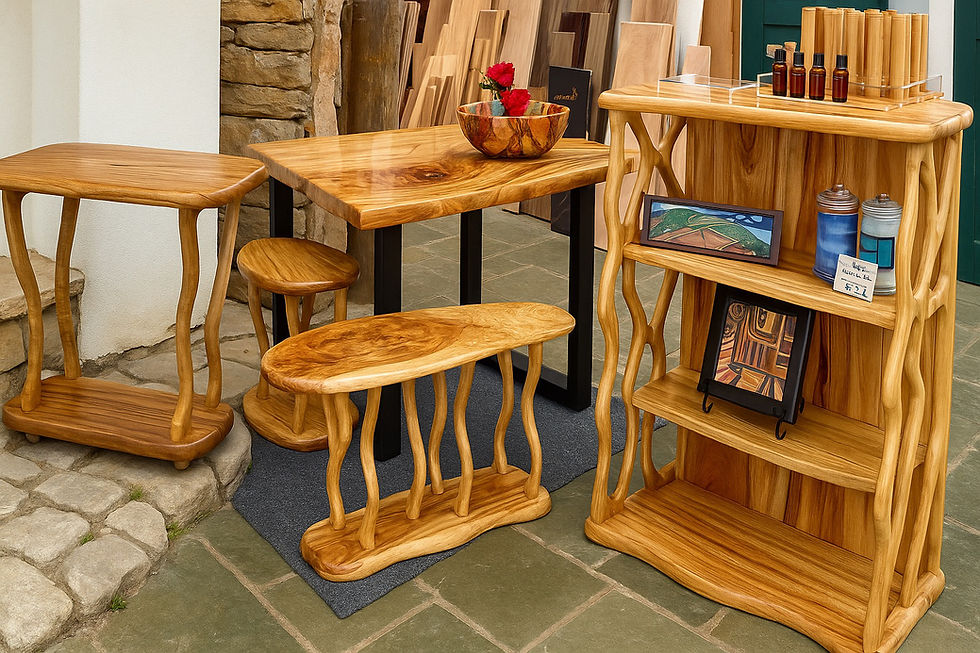 Thumbnail: Custom made stools & Furniture 