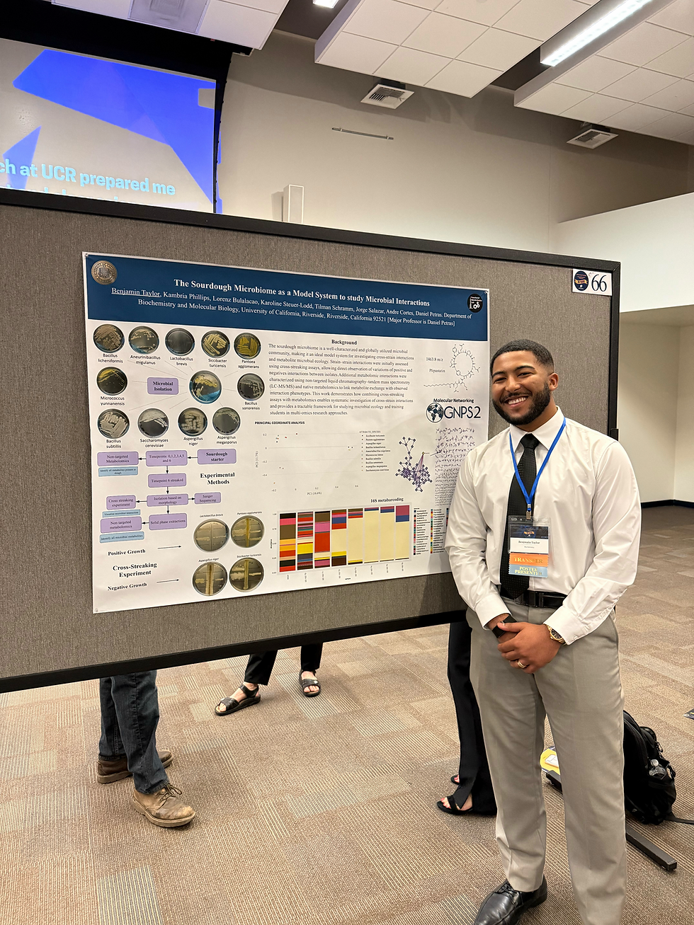 Rithi and Ben presented during the UCR Research Symposium
