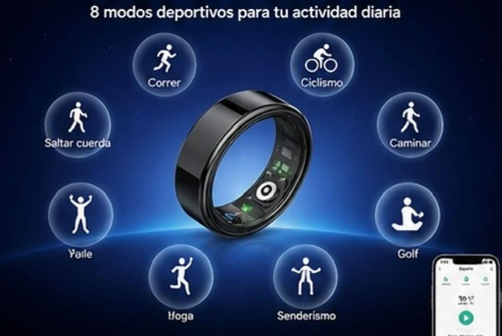 Miniatura: Anillo Inteligente de Cerámica para Monitorización de Salud