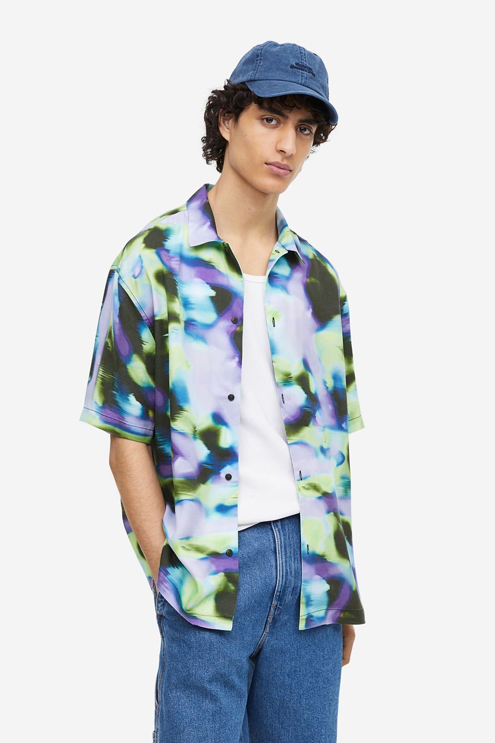 Thumbnail: Men's Designer Tie Dye Shirt
