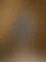 Petunia Blue/Neutral Frill Neck Dress