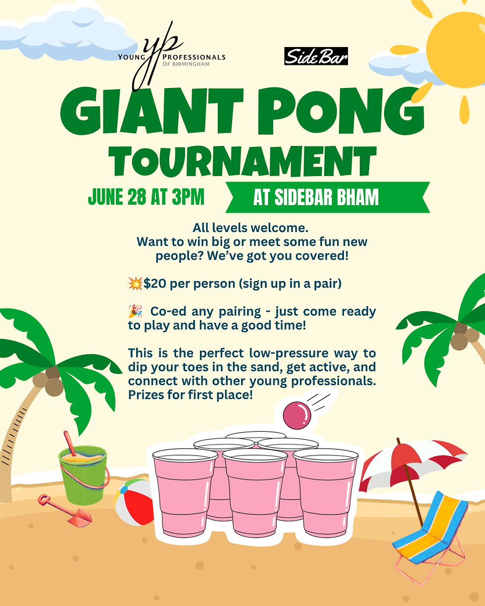 Giant Pong Tournament