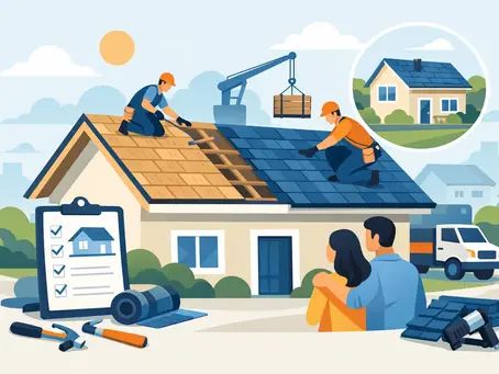 Roof Replacement Process Guide for Homeowners