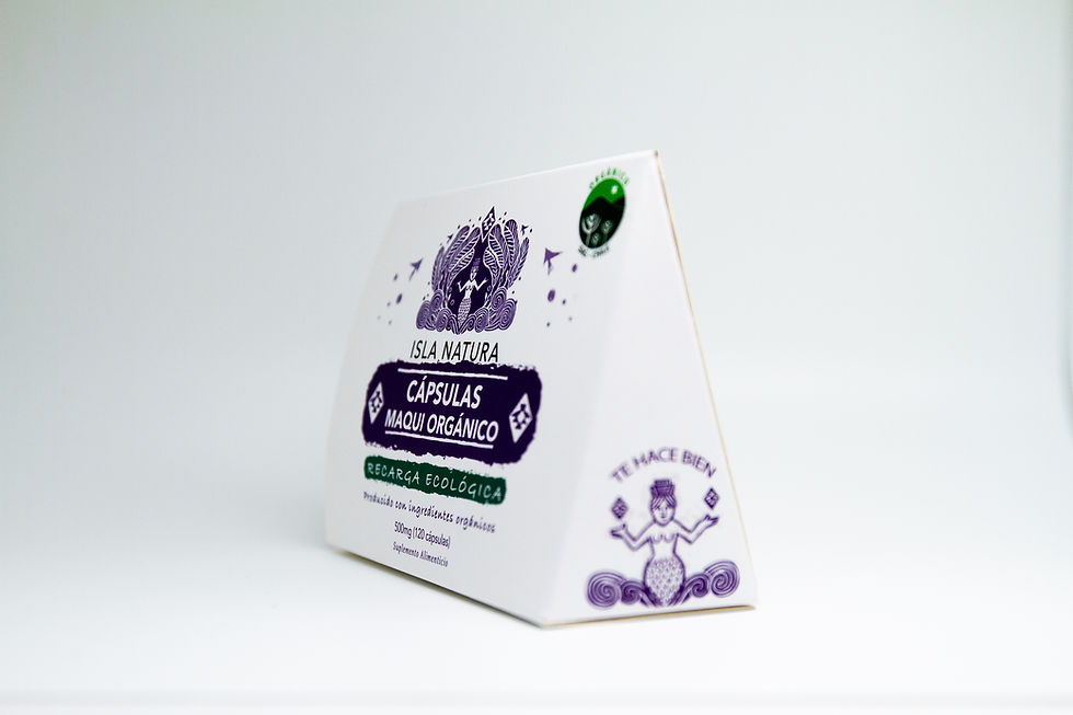 Miniatura: RECARGA ECOLOGICA Maqui Orgánico 120 unidades de 500 mg