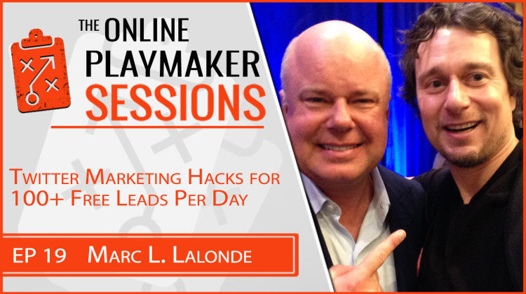 👨🏫 Online Profit Playbook featuring Playmaker Marc Lalonde aka The Wealthy Trainer!