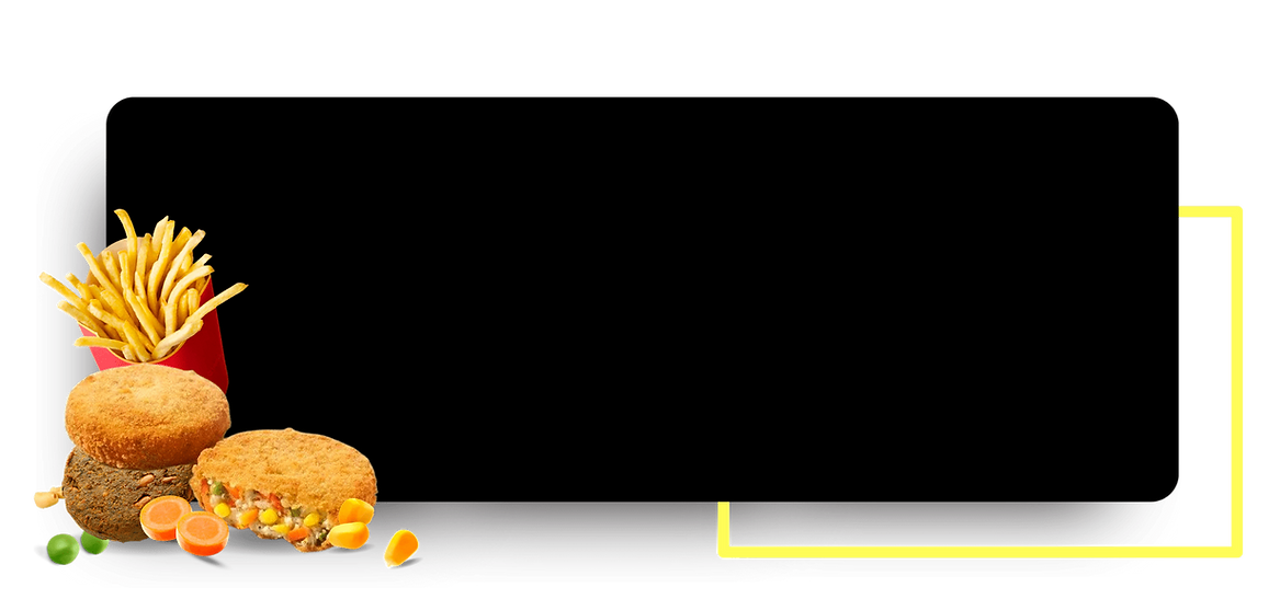 Image of frozzo snacks in a black background