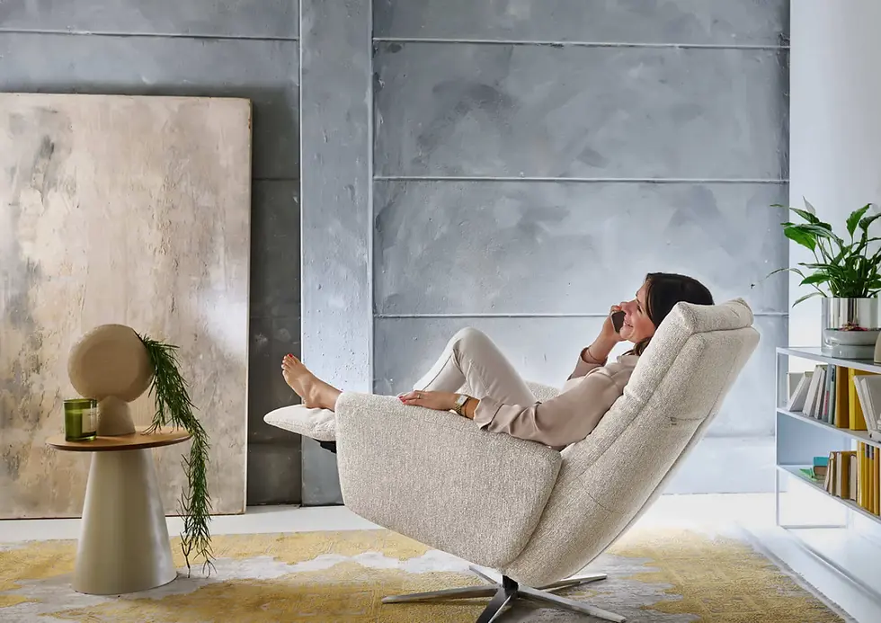 Thumbnail: Belsa - Relaxfauteuil met of zonder sta-op hulp