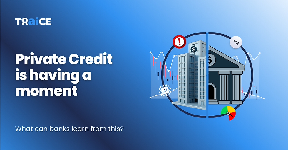 Private Credit is having a moment. What can banks learn from this?