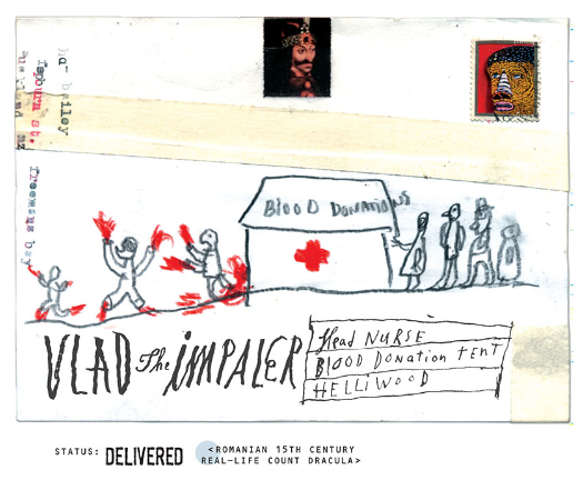 MAIL ART - POSTAL SEANCE: HENRIK DRESCHER