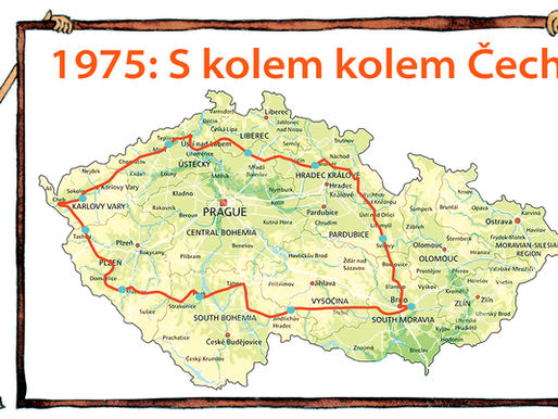Prázdniny před 50 lety aneb S kolem kolem Čech