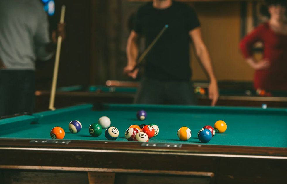 Pool competition at Blaak!!