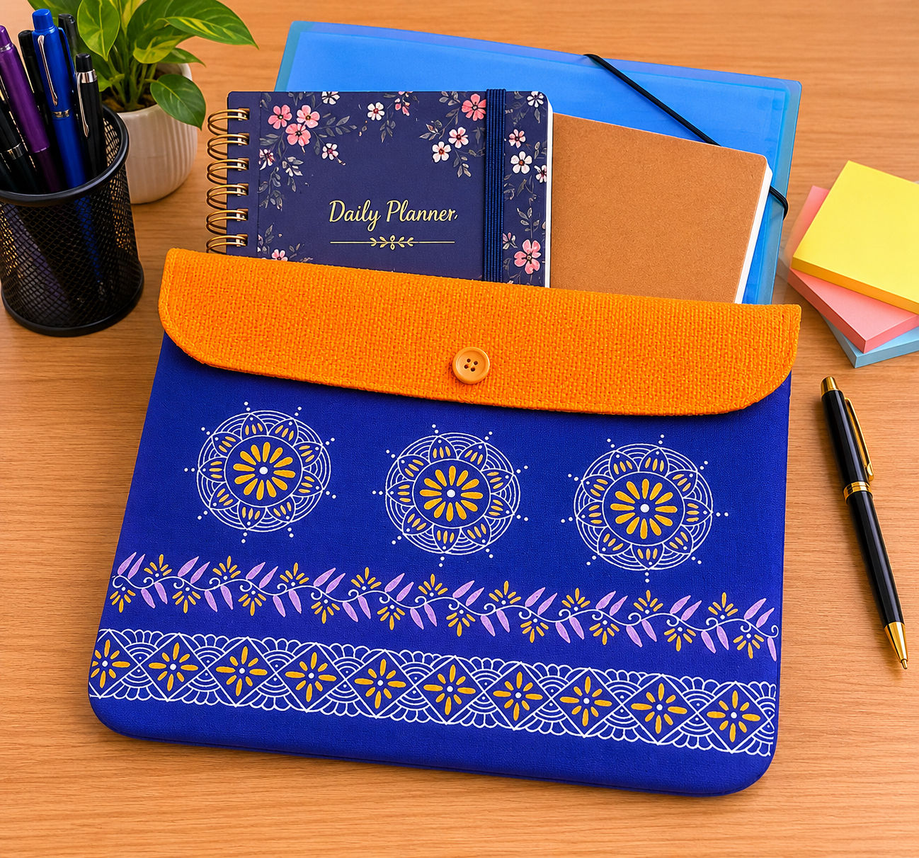 Jute Laptop Sling Bag