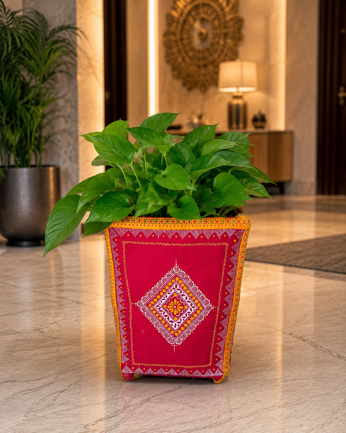 Bamboo Planter Holder