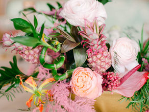 Composition florale mariage