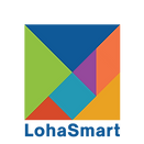 tangram, below is LohaSmart logo