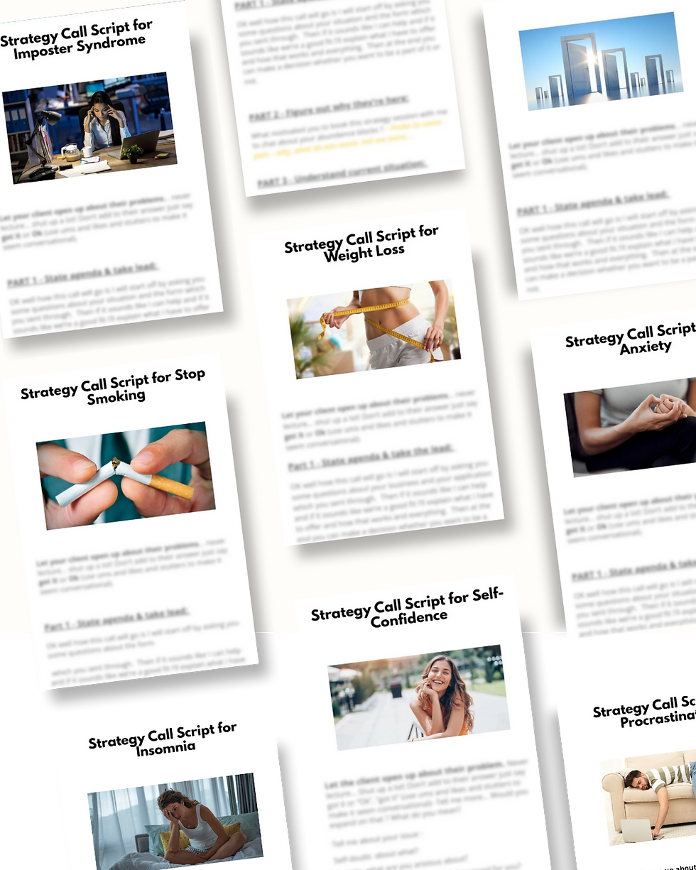 Thumbnail: Strategy Call Mastery Guide & 13 Sales Scripts