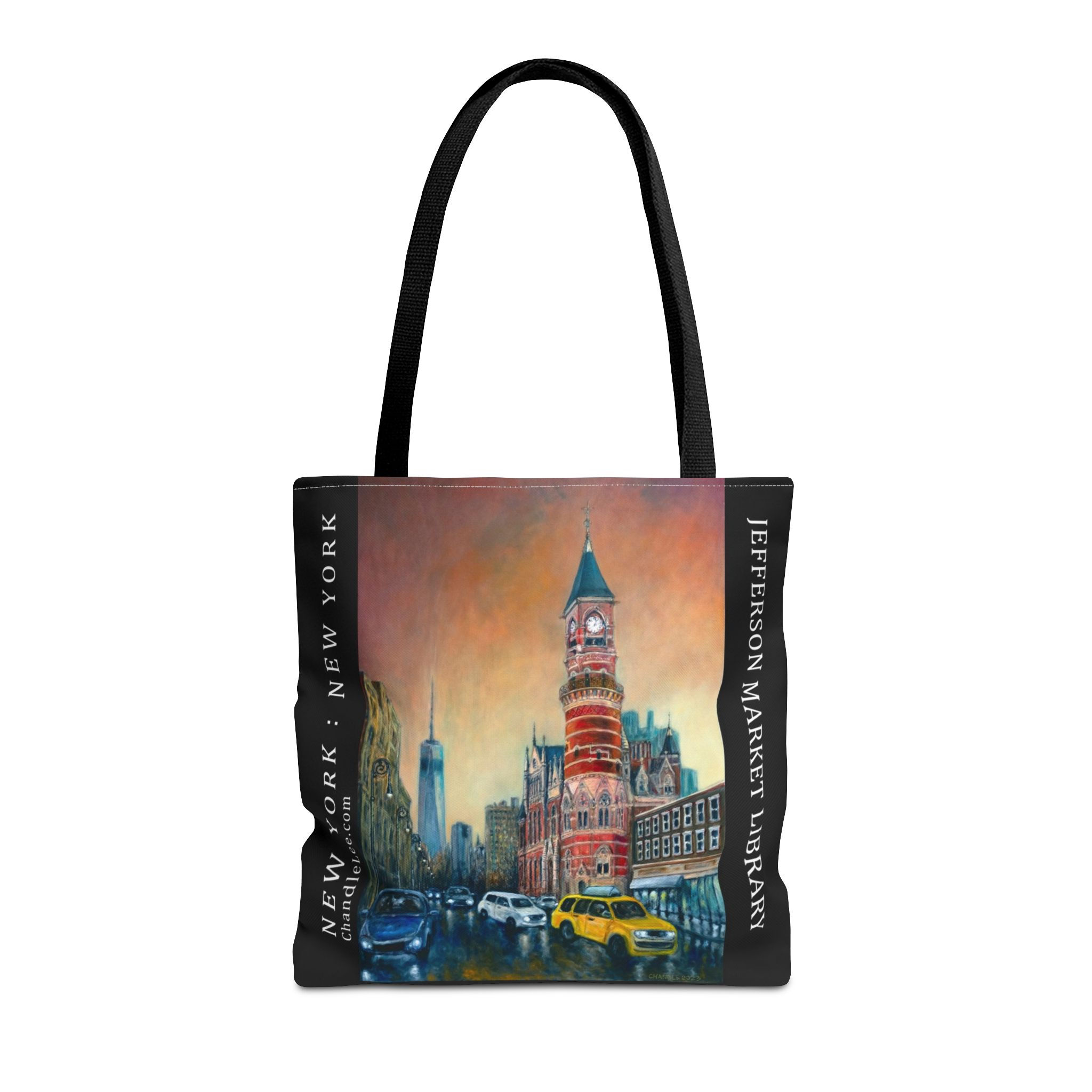 Jefferson Market Library, New York City Landmark Tote Bag