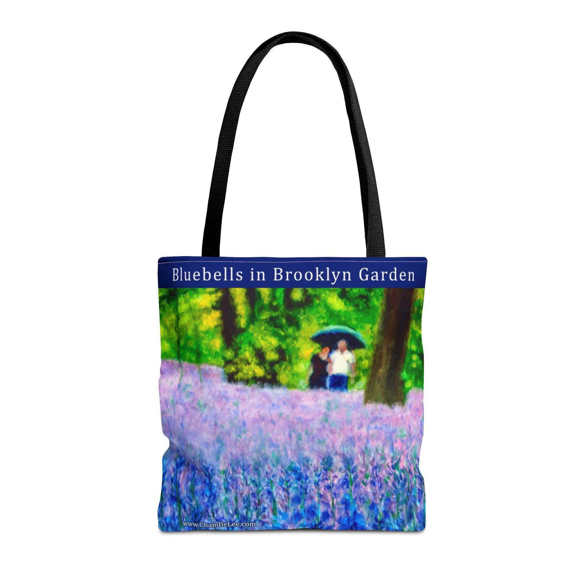 Bluebells in the Brooklyn Botanic Garden Tote Bag