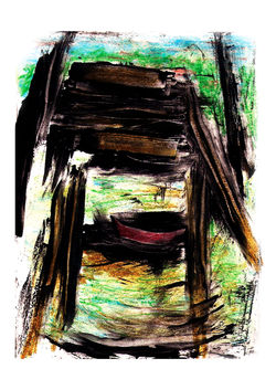 Mancha (Acrílico y Tinta) 2006