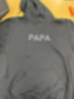 PAPA Custom Embroidered Hoodie