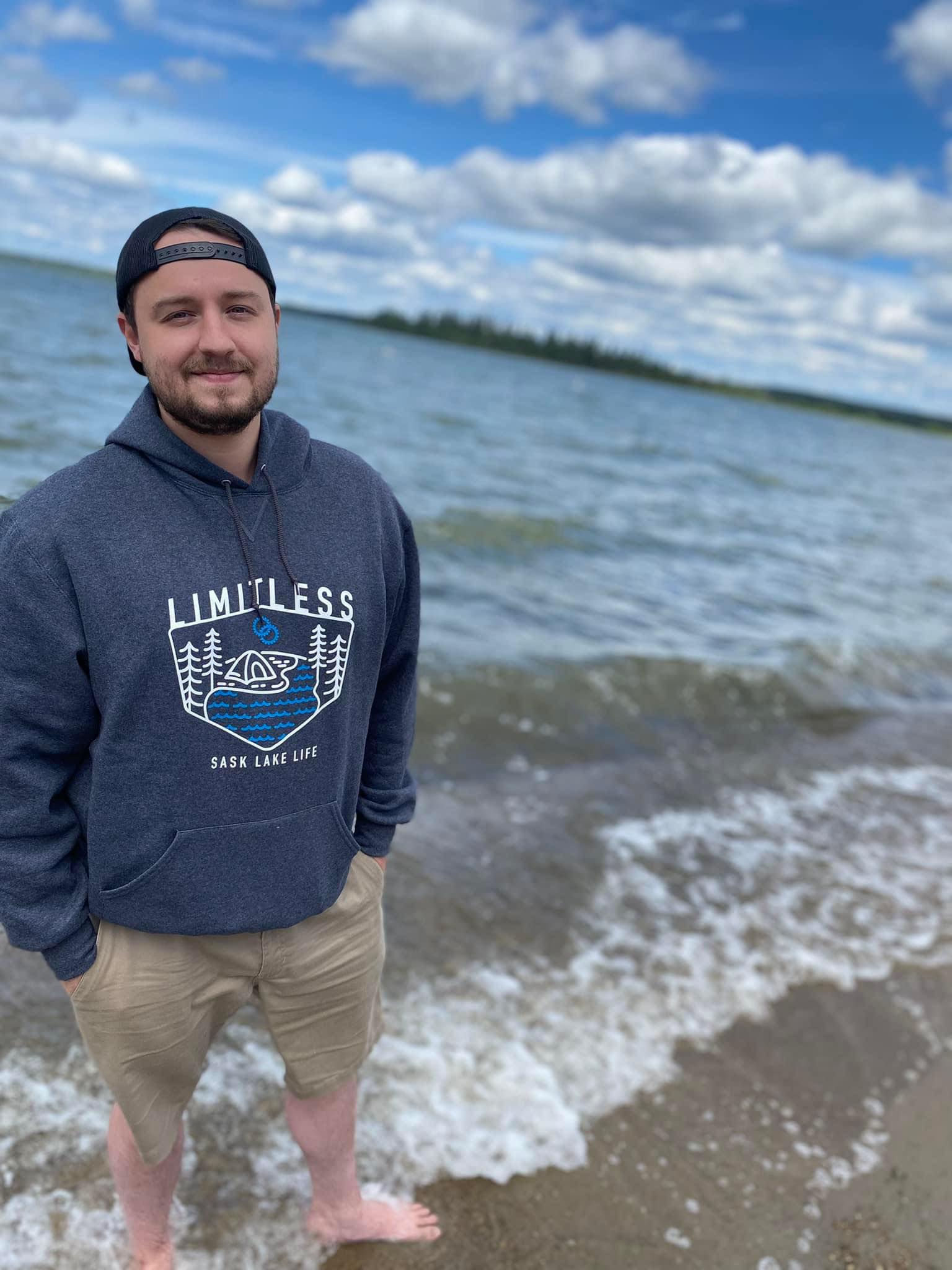 Sask Lake Life Hoodies Outside