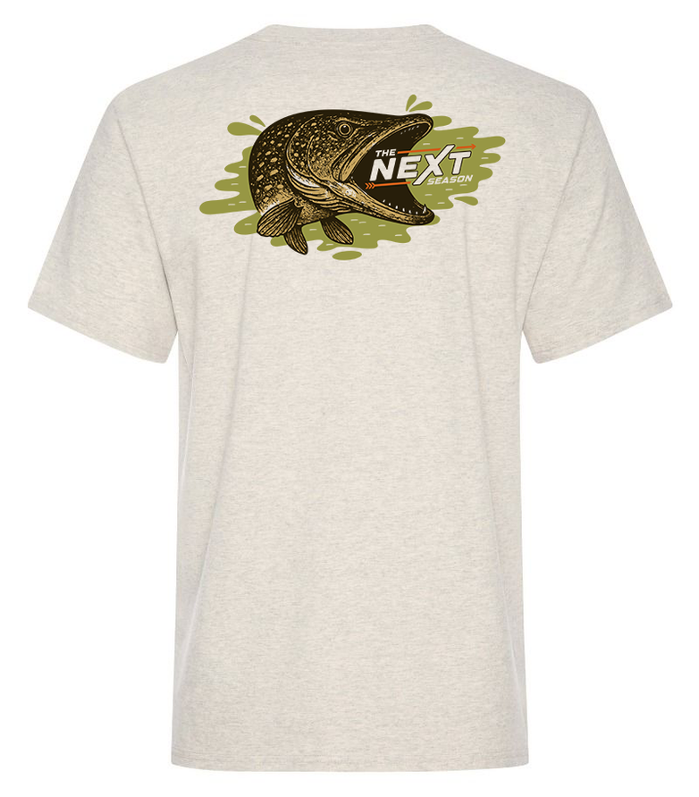 TNS Pike T-Shirt Oatmeal Back