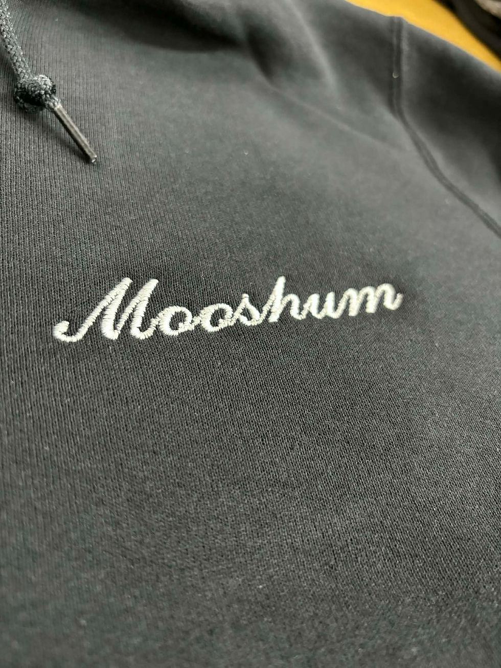 Mooshum Custom Embroidered Zip-Up Hoodie
