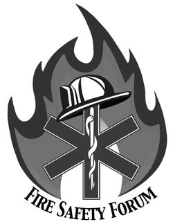 Fire Safety Forum Logo Large Grayscale