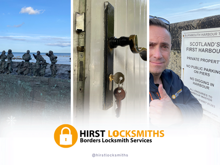 From Yarrow to Burnmouth and the Sea for Hirst Locksmiths Today! | Hirst Locksmiths